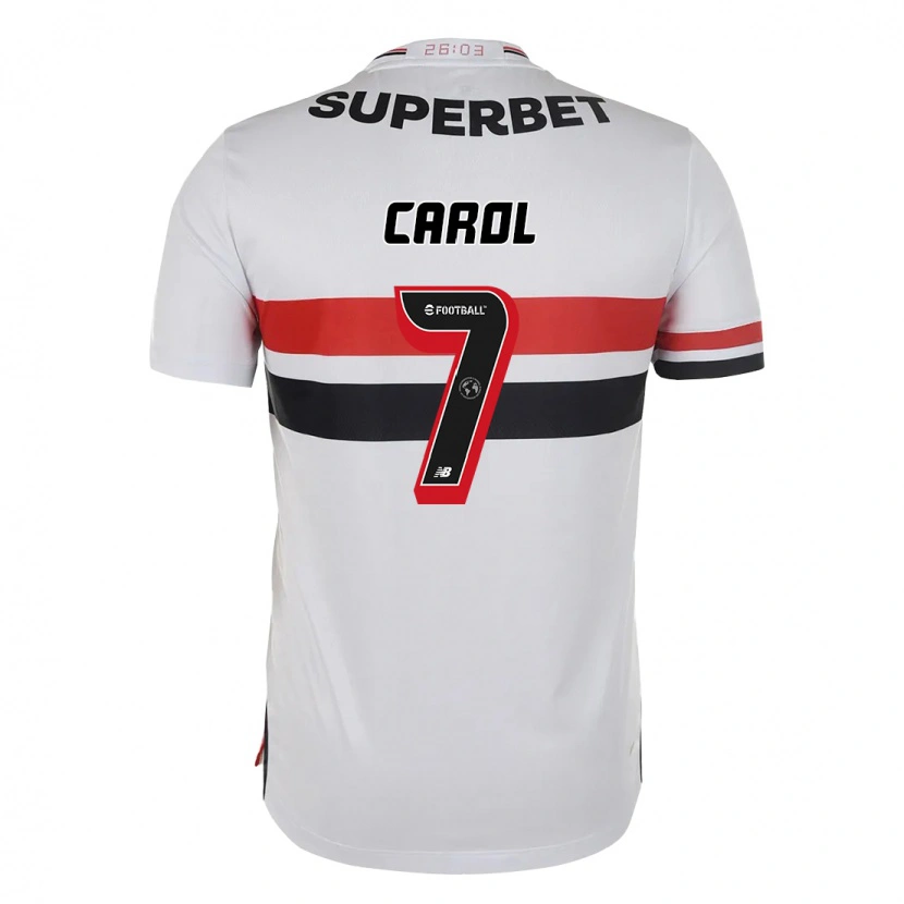 Danxen Homme Maillot Carol #7 Rouge Noir Blanc Tenues Domicile 2025/26 T-Shirt