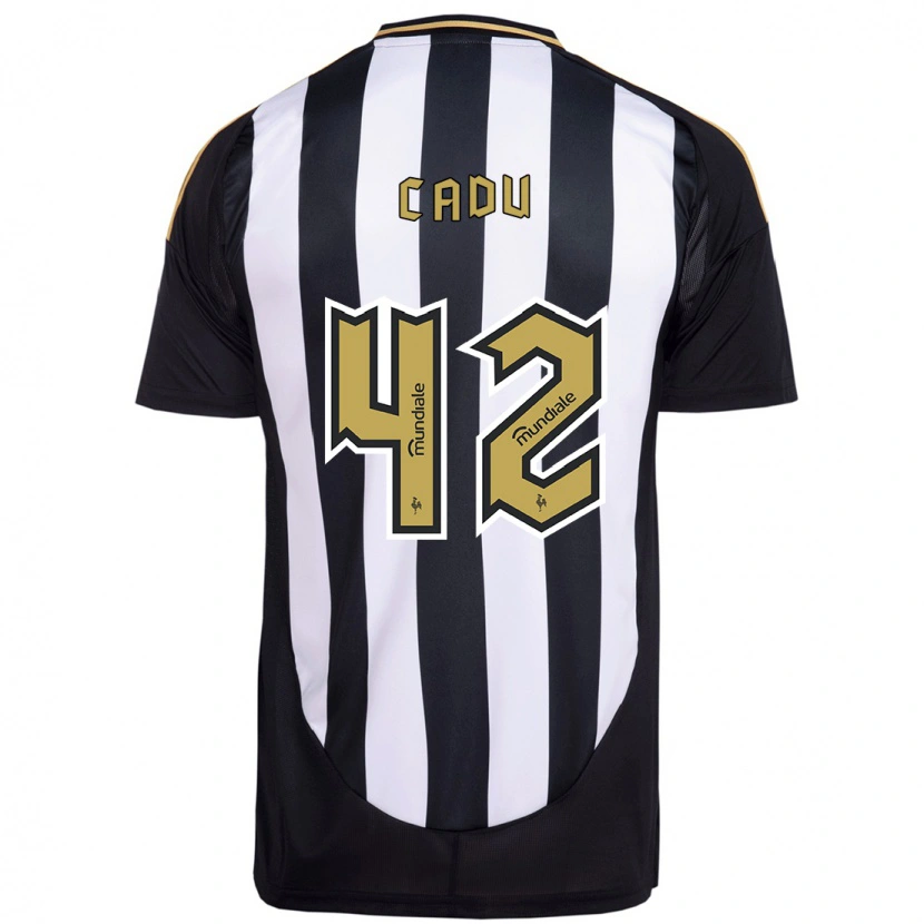 Danxen Homme Maillot Cadu #42 Blanc Noir Tenues Domicile 2025/26 T-Shirt