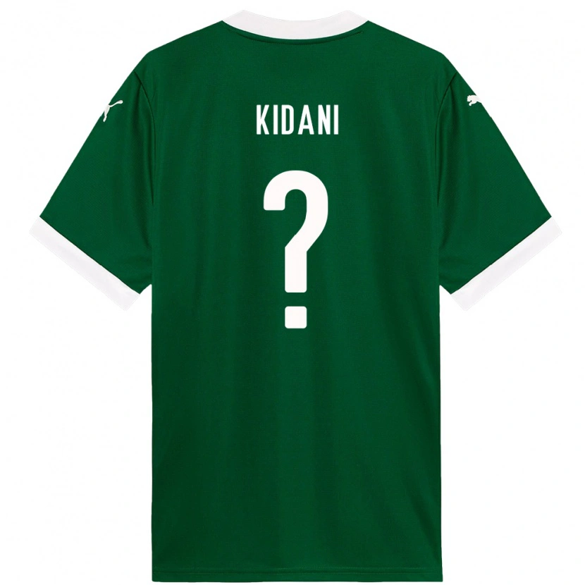 Danxen Homme Maillot Gabriel Kidani #0 Blanc Vert Tenues Domicile 2025/26 T-Shirt