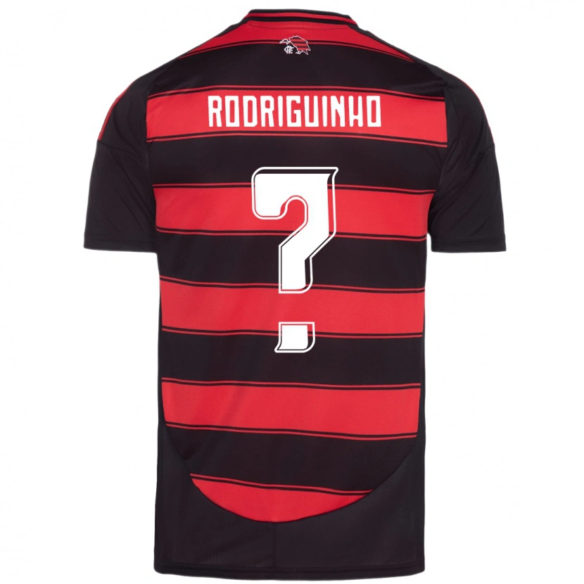Danxen Homme Maillot Rodriguinho #0 Blanc Rouge Tenues Domicile 2025/26 T-Shirt
