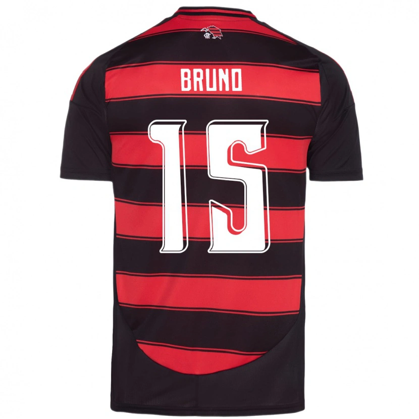 Danxen Homme Maillot Fabrício Bruno #15 Blanc Rouge Tenues Domicile 2025/26 T-Shirt