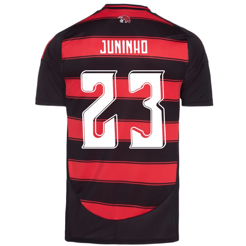 Danxen Homme Maillot Juninho #23 Blanc Rouge Tenues Domicile 2025/26 T-Shirt