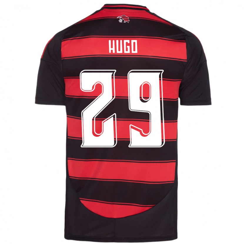 Danxen Homme Maillot Victor Hugo #29 Blanc Rouge Tenues Domicile 2025/26 T-Shirt