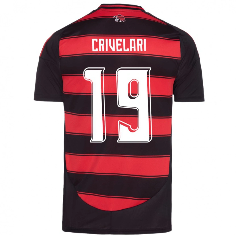 Danxen Homme Maillot Crivelari #19 Blanc Rouge Tenues Domicile 2025/26 T-Shirt