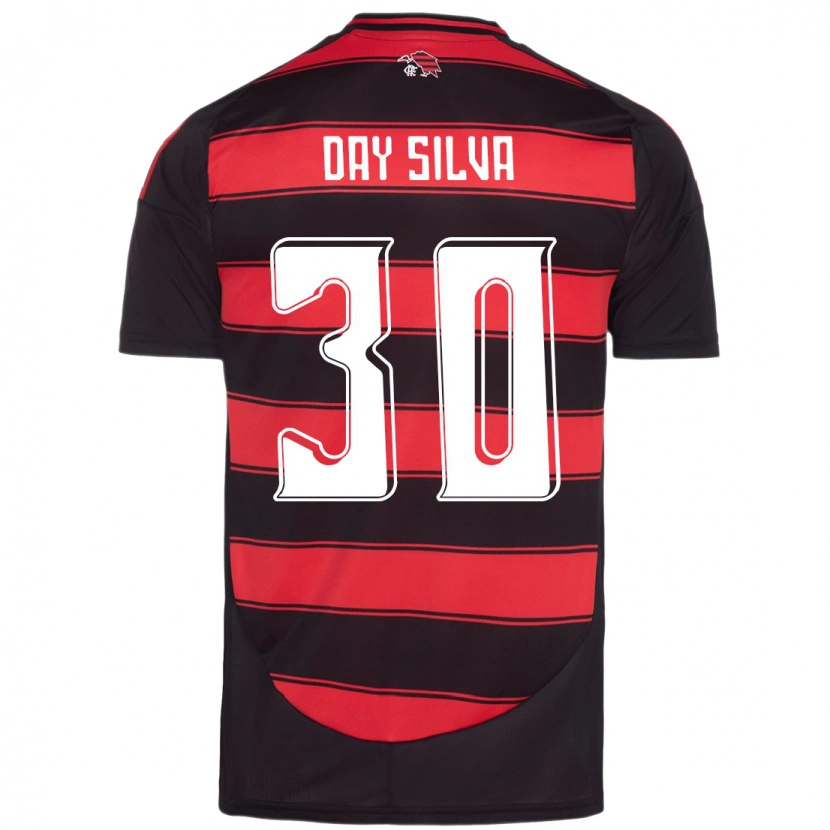Danxen Homme Maillot Day Silva #30 Blanc Rouge Tenues Domicile 2025/26 T-Shirt