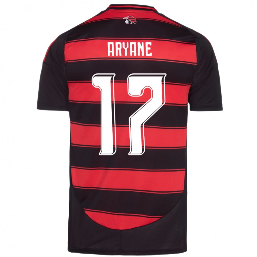 Danxen Homme Maillot Aryane #17 Rouge Noir Tenues Domicile 2025/26 T-Shirt