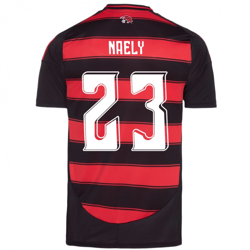 Danxen Homme Maillot Naely #23 Blanc Rouge Tenues Domicile 2025/26 T-Shirt
