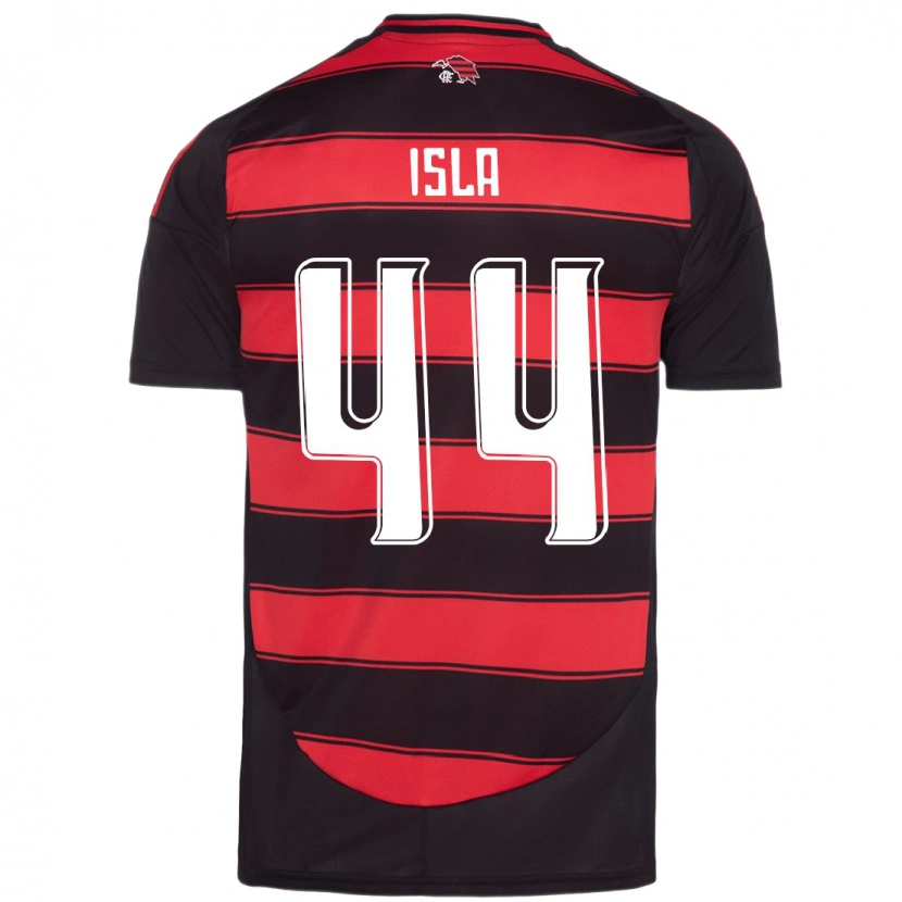 Danxen Homme Maillot Mauricio Isla #44 Blanc Rouge Tenues Domicile 2025/26 T-Shirt