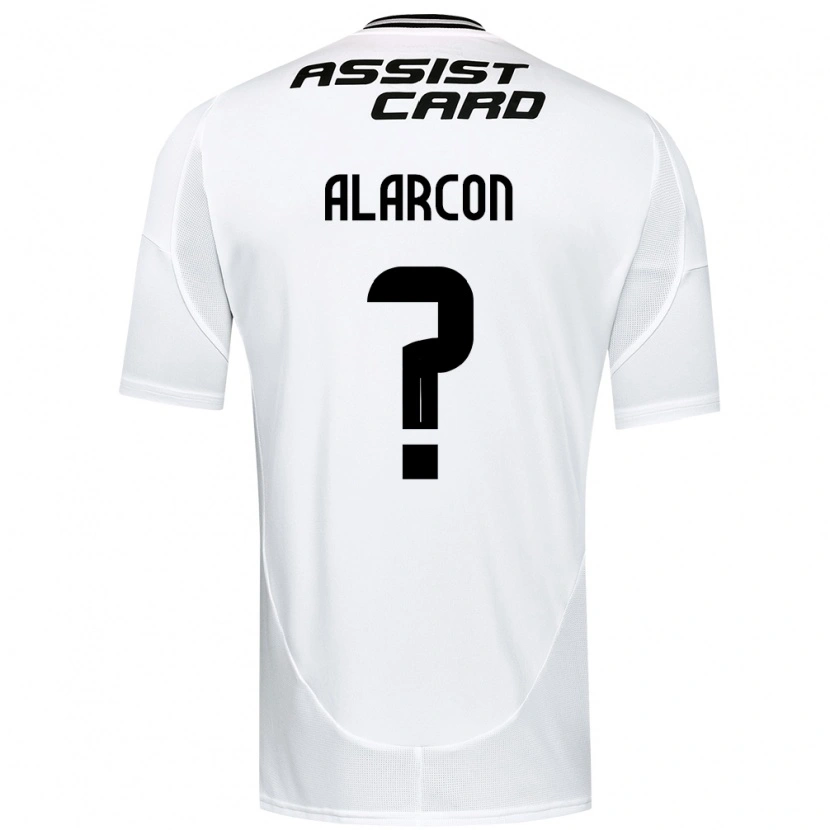 Danxen Homme Maillot Cristian Alarcón #0 Noir Blanc Tenues Domicile 2025/26 T-Shirt