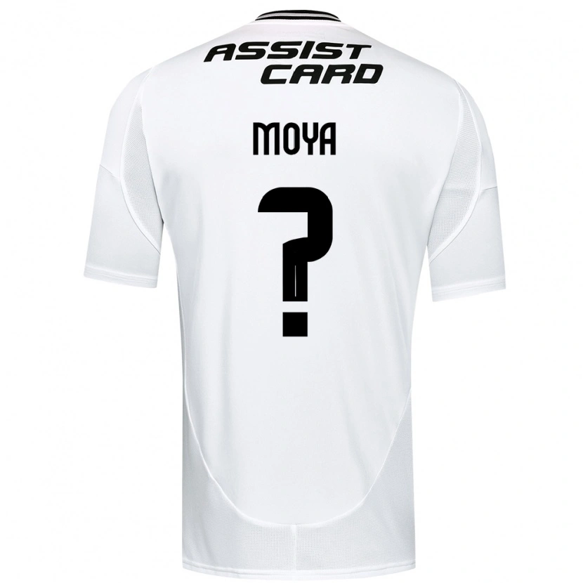 Danxen Homme Maillot Matías Moya #0 Noir Blanc Tenues Domicile 2025/26 T-Shirt