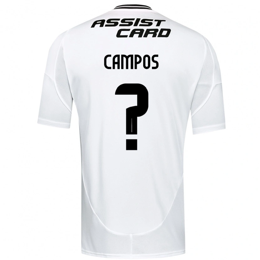 Danxen Homme Maillot Víctor Campos #0 Noir Blanc Tenues Domicile 2025/26 T-Shirt