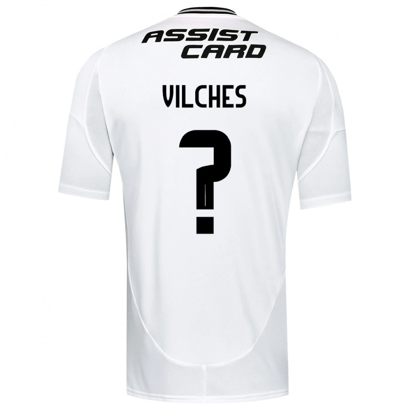 Danxen Homme Maillot Patricio Vilches #0 Noir Blanc Jaune Tenues Domicile 2025/26 T-Shirt