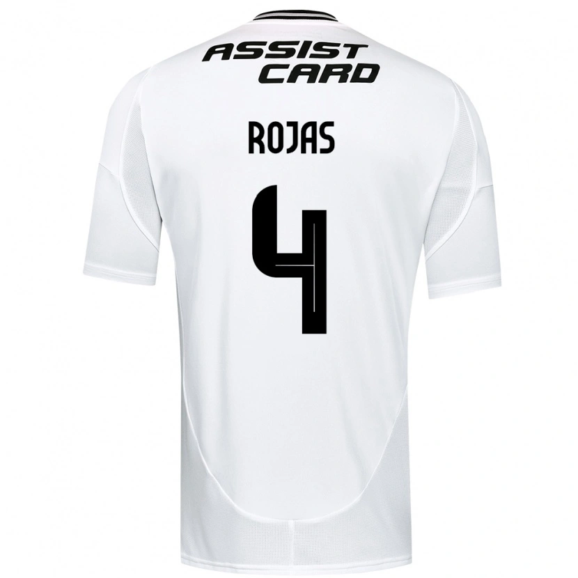 Danxen Homme Maillot Javier Rojas #4 Noir Blanc Tenues Domicile 2025/26 T-Shirt