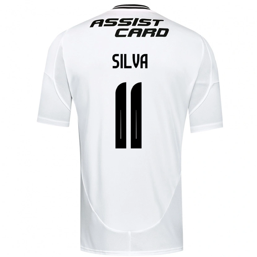 Danxen Homme Maillot Martín Silva #11 Noir Blanc Tenues Domicile 2025/26 T-Shirt