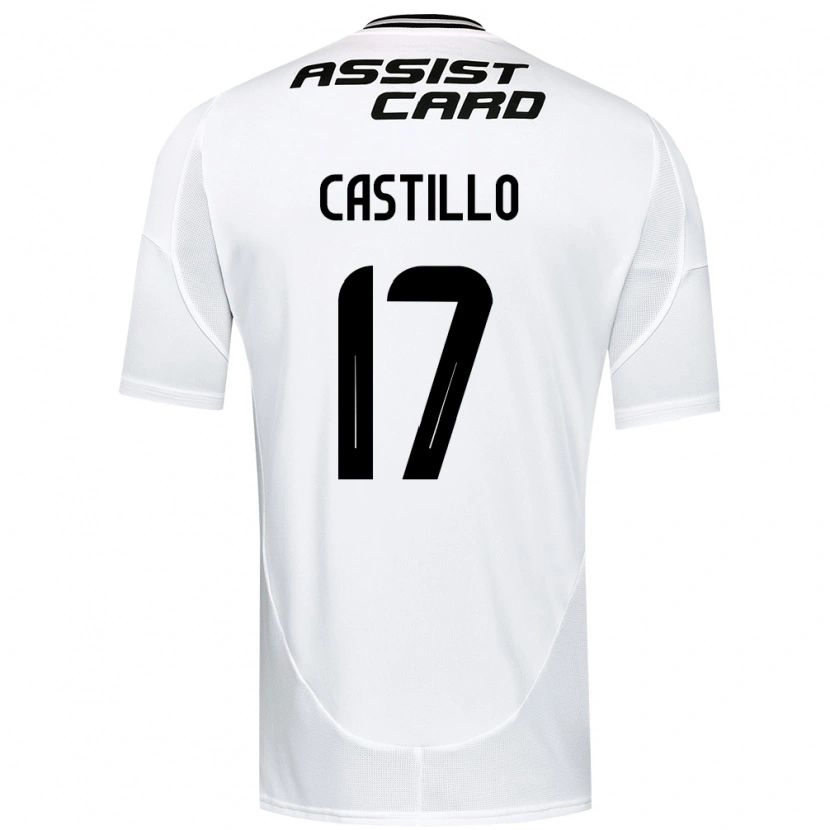 Danxen Homme Maillot Fabián Castillo #17 Noir Blanc Tenues Domicile 2025/26 T-Shirt