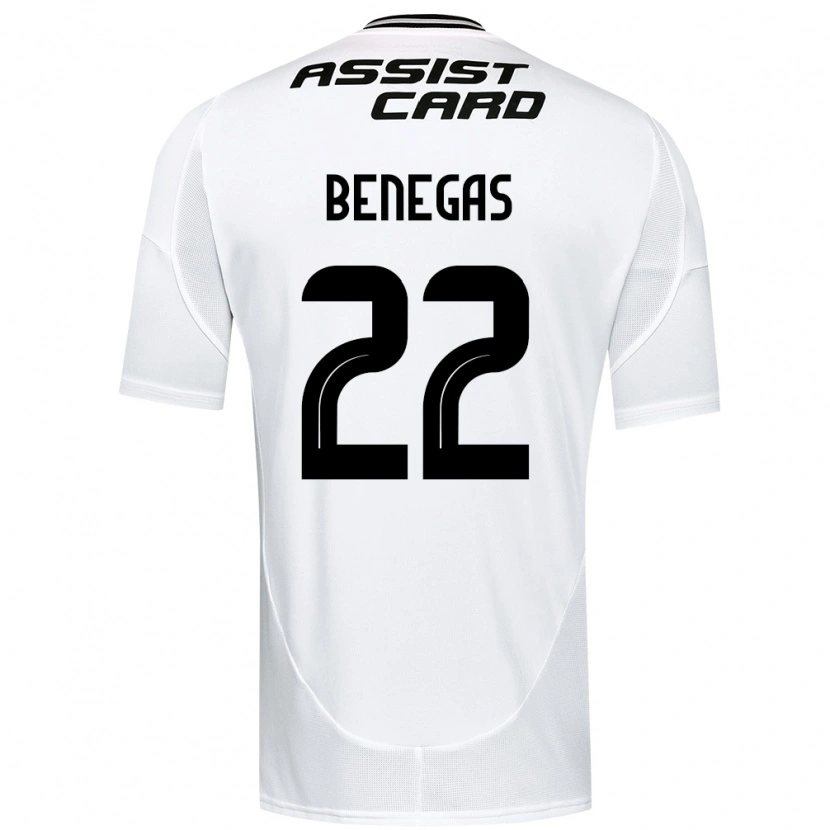 Danxen Homme Maillot Leandro Benegas #22 Noir Blanc Tenues Domicile 2025/26 T-Shirt