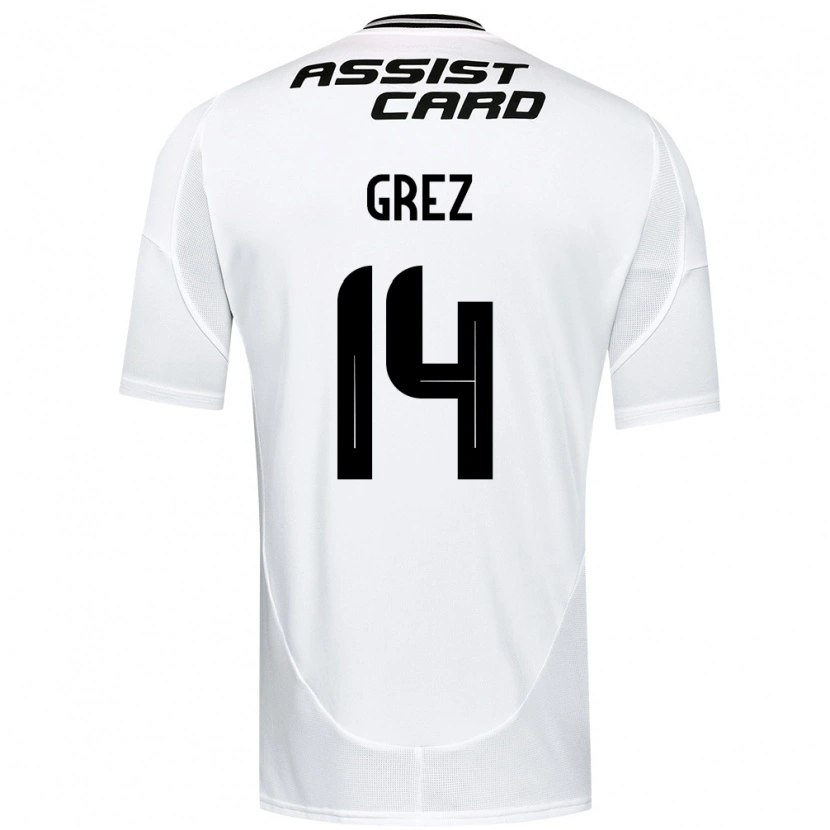 Danxen Homme Maillot Javiera Grez #14 Noir Blanc Tenues Domicile 2025/26 T-Shirt