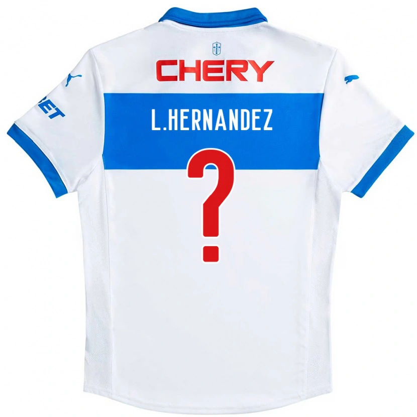 Danxen Homme Maillot Luis Felipe Hernández #0 Noir Bleu Tenues Domicile 2025/26 T-Shirt