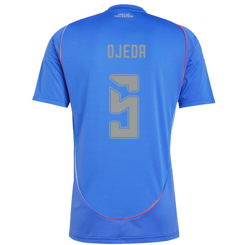 Danxen Homme Maillot Emmanuel Ojeda #5 Orange Rouge Tenues Domicile 2025/26 T-Shirt
