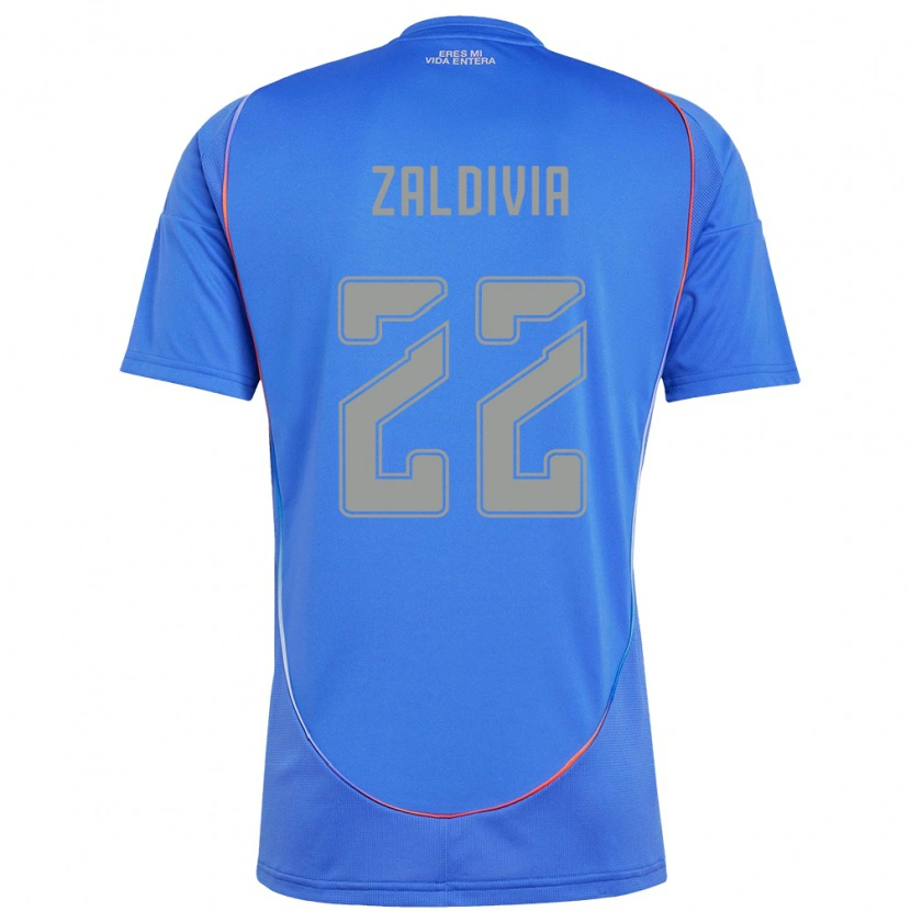 Danxen Homme Maillot Matías Zaldivia #22 Orange Rouge Tenues Domicile 2025/26 T-Shirt