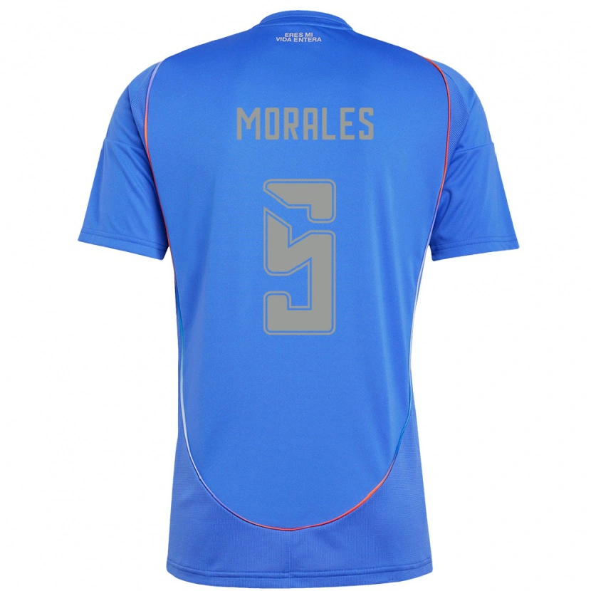 Danxen Homme Maillot Mariana Morales #5 Orange Rouge Tenues Domicile 2025/26 T-Shirt