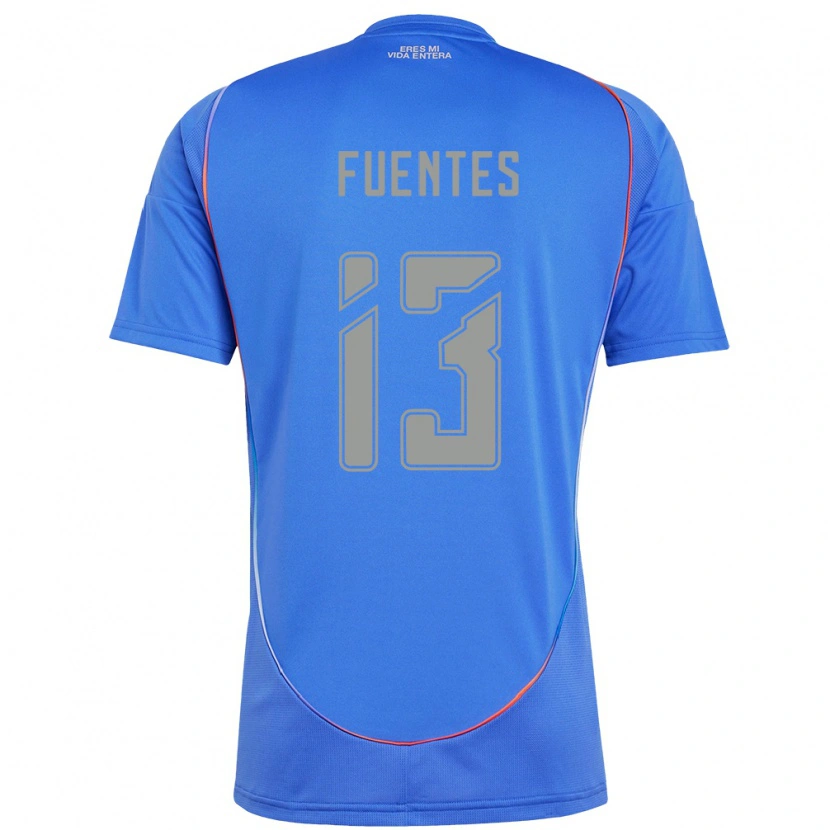 Danxen Homme Maillot Karen Fuentes #13 Orange Rouge Tenues Domicile 2025/26 T-Shirt