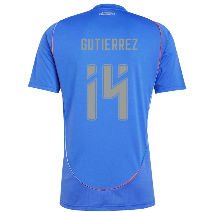 Danxen Homme Maillot Ana Gutiérrez #14 Orange Rouge Tenues Domicile 2025/26 T-Shirt