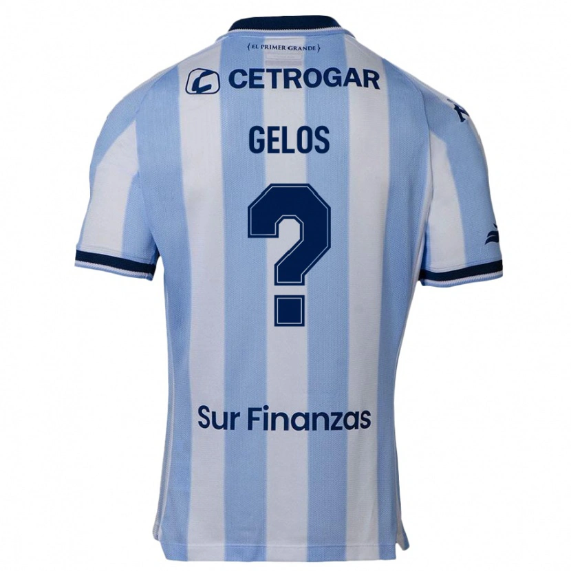 Danxen Homme Maillot Valentín Gelos #0 Bleu Foncé Tenues Domicile 2025/26 T-Shirt