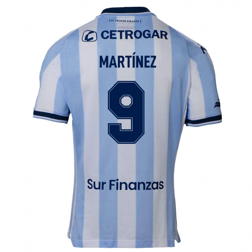 Danxen Homme Maillot Adrián Martínez #9 Bleu Foncé Tenues Domicile 2025/26 T-Shirt
