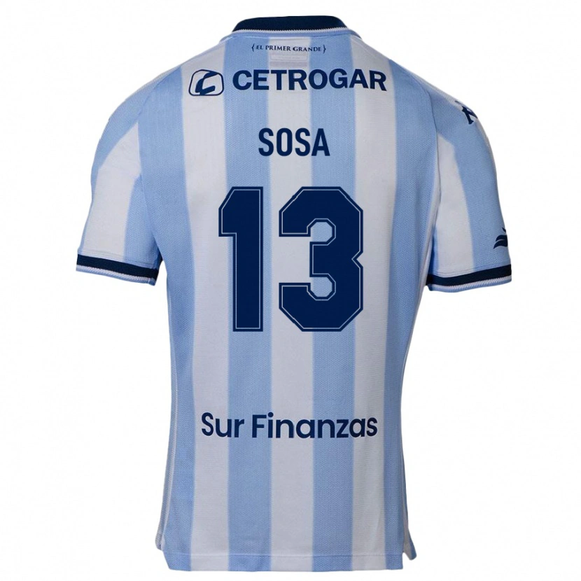 Danxen Homme Maillot Santiago Sosa #13 Bleu Foncé Tenues Domicile 2025/26 T-Shirt