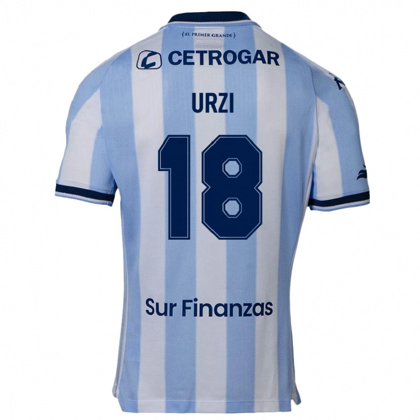 Danxen Homme Maillot Agustín Urzi #18 Bleu Foncé Tenues Domicile 2025/26 T-Shirt
