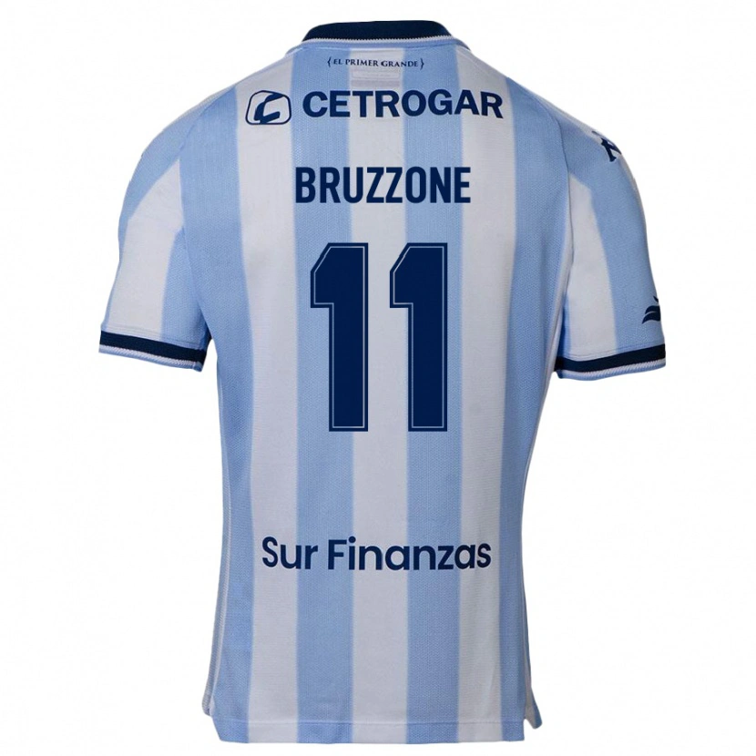 Danxen Homme Maillot Vanina Bruzzone #11 Bleu Ciel Tenues Domicile 2025/26 T-Shirt