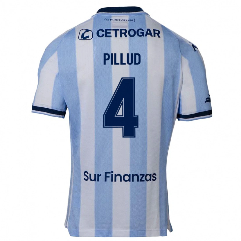 Danxen Homme Maillot Ivan Pillud #4 Bleu Foncé Tenues Domicile 2025/26 T-Shirt
