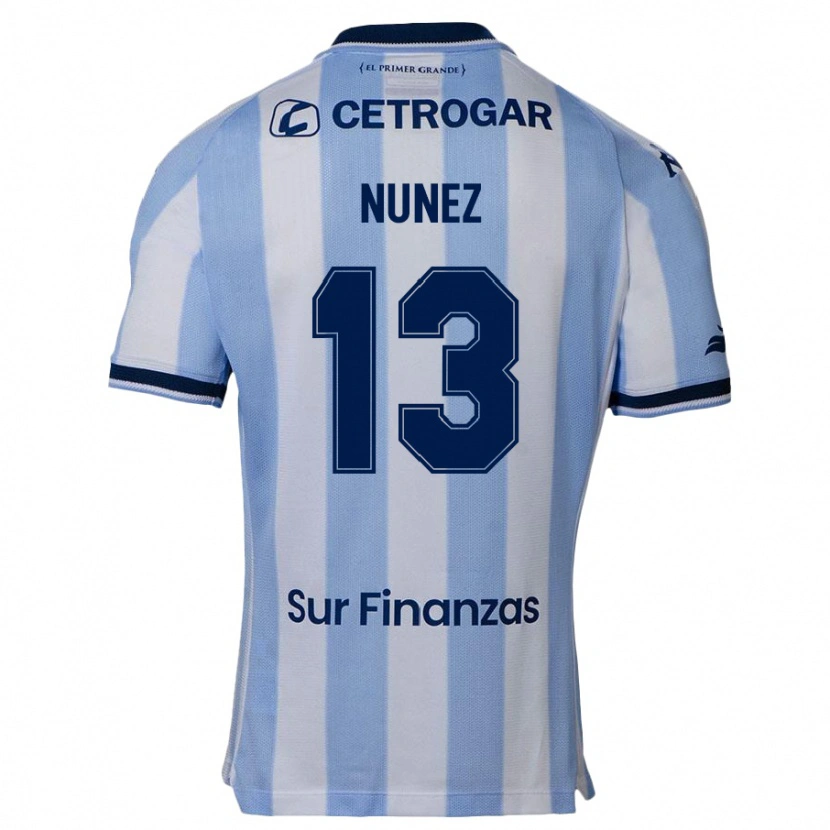 Danxen Homme Maillot Matias Nunez #13 Bleu Foncé Tenues Domicile 2025/26 T-Shirt