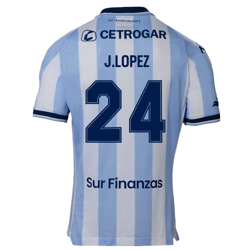 Danxen Homme Maillot Julian Lopez #24 Bleu Foncé Tenues Domicile 2025/26 T-Shirt