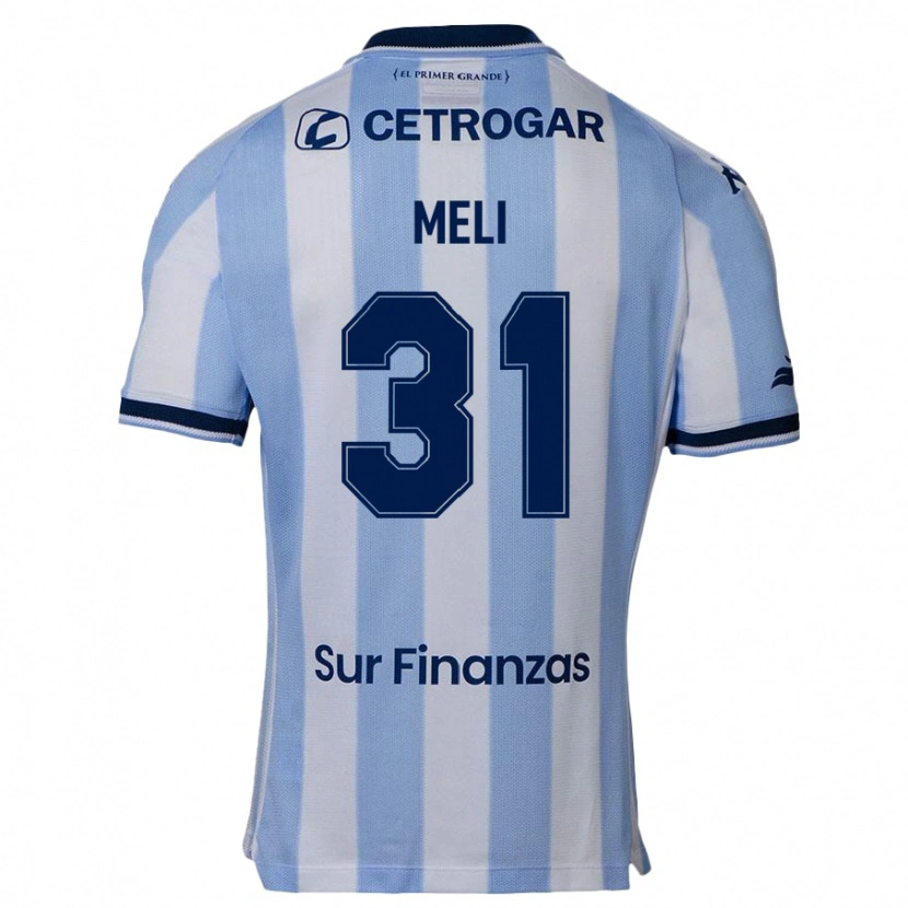 Danxen Homme Maillot Marcelo Meli #31 Bleu Foncé Tenues Domicile 2025/26 T-Shirt