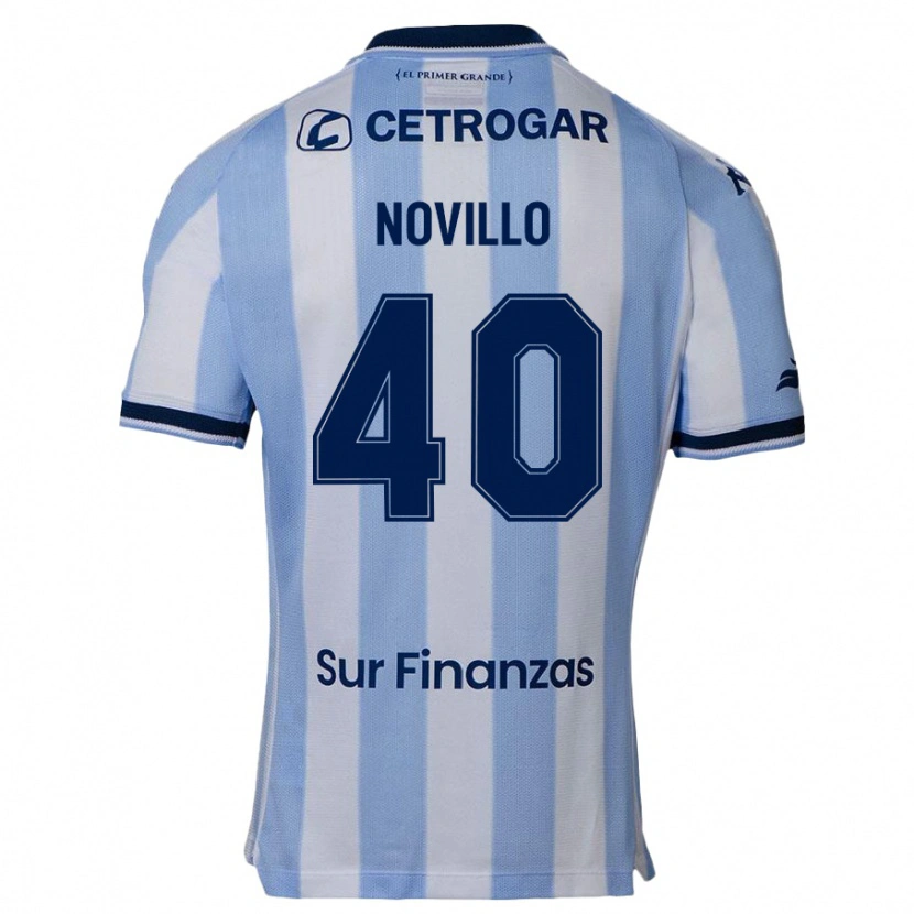 Danxen Homme Maillot Joaquin Novillo #40 Bleu Foncé Tenues Domicile 2025/26 T-Shirt