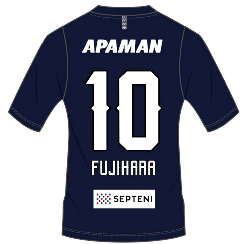 Danxen Homme Maillot Naoatsu Fujihara #10 Bleu Royal Blanc Tenues Domicile 2025/26 T-Shirt