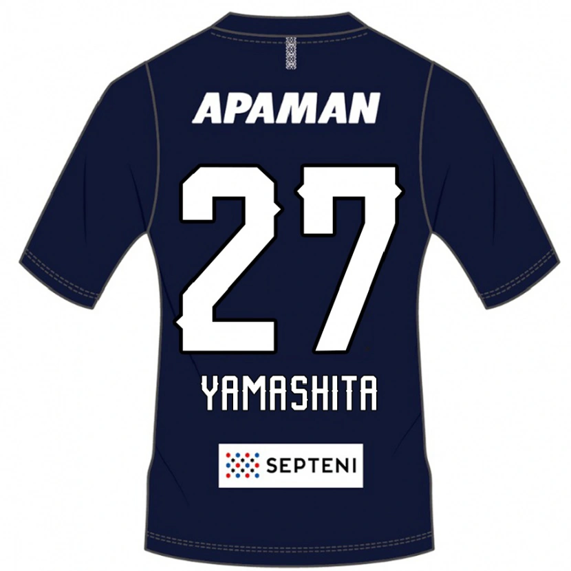 Danxen Homme Maillot Sotaro Yamashita #27 Bleu Royal Blanc Tenues Domicile 2025/26 T-Shirt