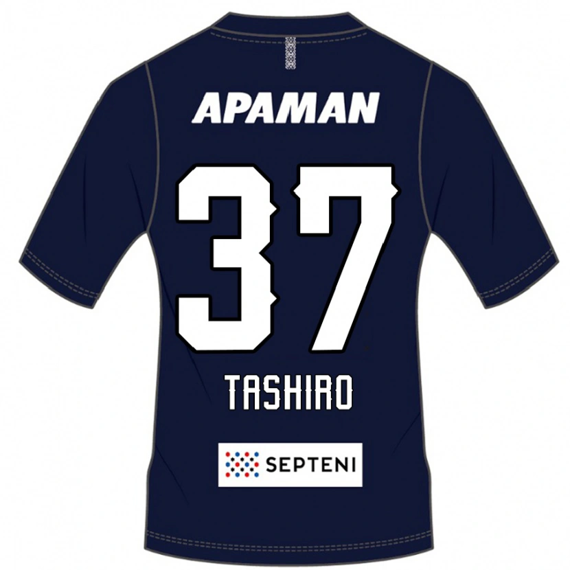 Danxen Homme Maillot Masaya Tashiro #37 Bleu Royal Blanc Tenues Domicile 2025/26 T-Shirt