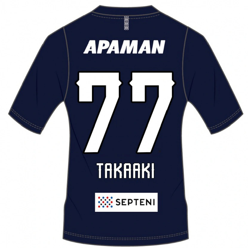 Danxen Homme Maillot Takaaki Shichi #77 Bleu Royal Blanc Tenues Domicile 2025/26 T-Shirt