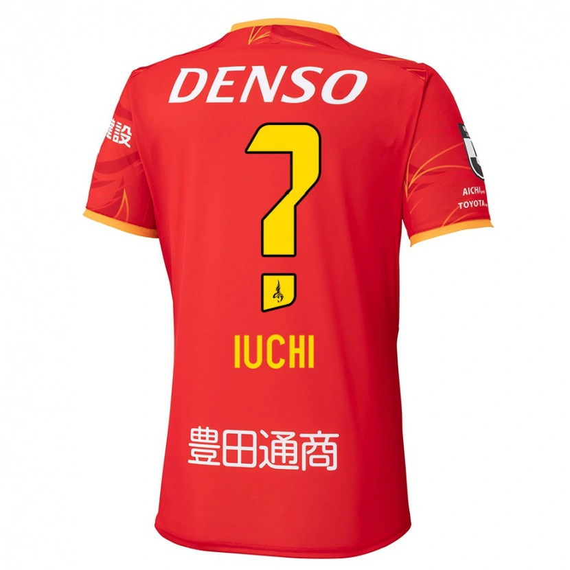 Danxen Homme Maillot Yosuke Iuchi #0 Rouge Jaune Tenues Domicile 2025/26 T-Shirt