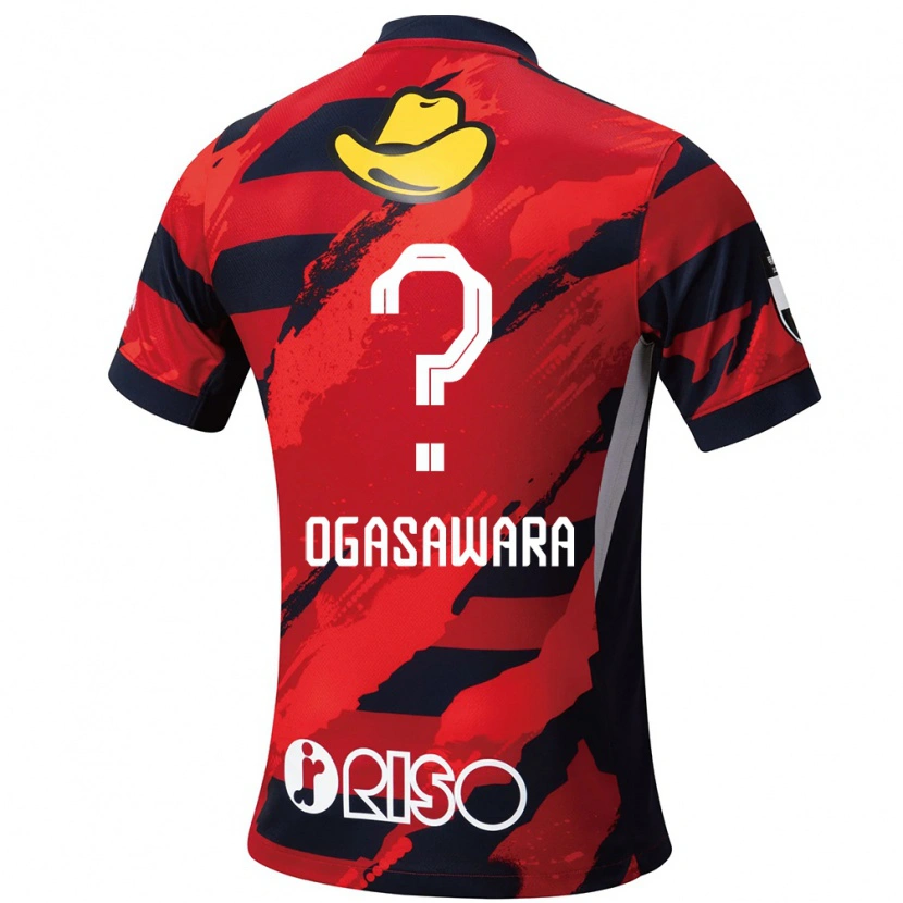 Danxen Homme Maillot Hiro Ogasawara #0 Rouge Noir Tenues Domicile 2025/26 T-Shirt