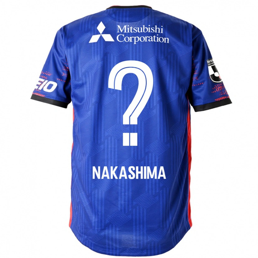Danxen Homme Maillot Riku Nakashima #0 Bleu Royal Blanc Tenues Domicile 2025/26 T-Shirt