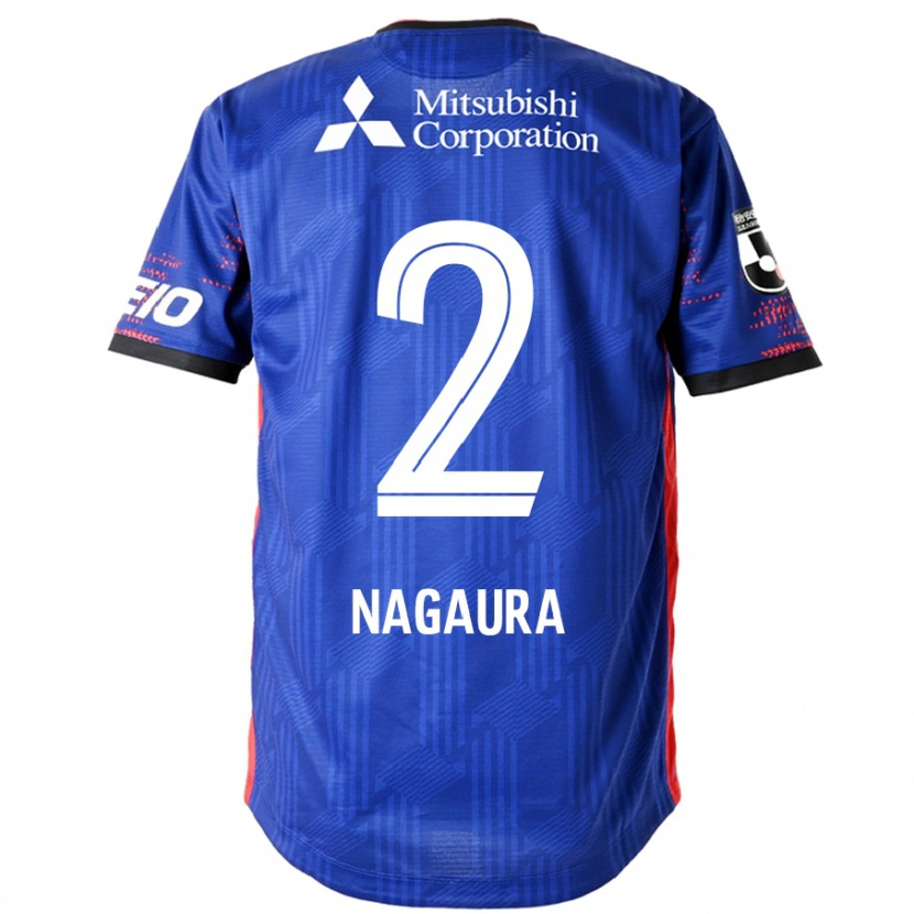 Danxen Homme Maillot Koshi Nagaura #2 Bleu Royal Blanc Tenues Domicile 2025/26 T-Shirt