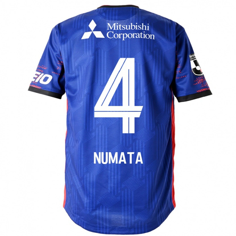 Danxen Homme Maillot Seisa Numata #4 Bleu Royal Blanc Tenues Domicile 2025/26 T-Shirt