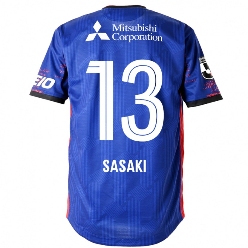 Danxen Homme Maillot Shoei Sasaki #13 Bleu Royal Blanc Tenues Domicile 2025/26 T-Shirt