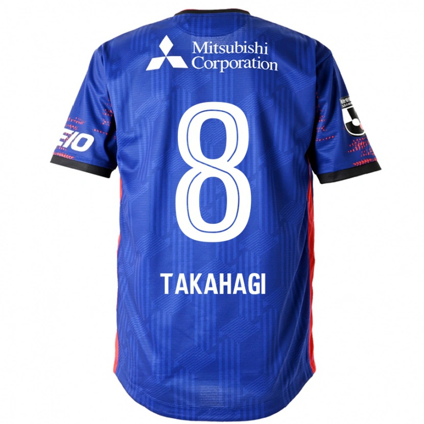 Danxen Homme Maillot Yojiro Takahagi #8 Bleu Royal Blanc Tenues Domicile 2025/26 T-Shirt