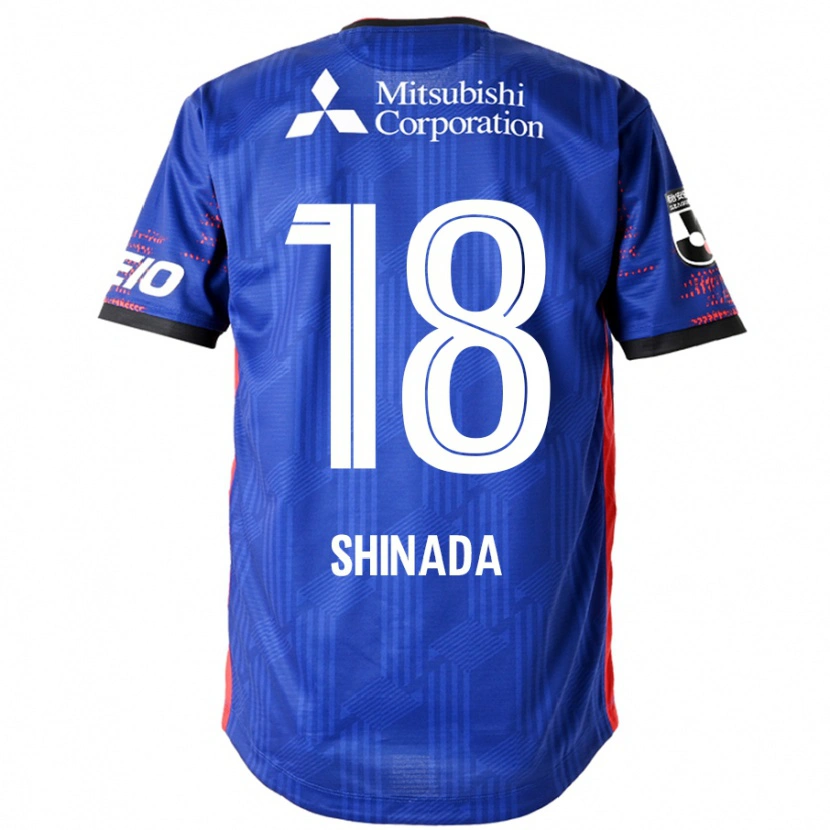 Danxen Homme Maillot Manato Shinada #18 Bleu Royal Blanc Tenues Domicile 2025/26 T-Shirt