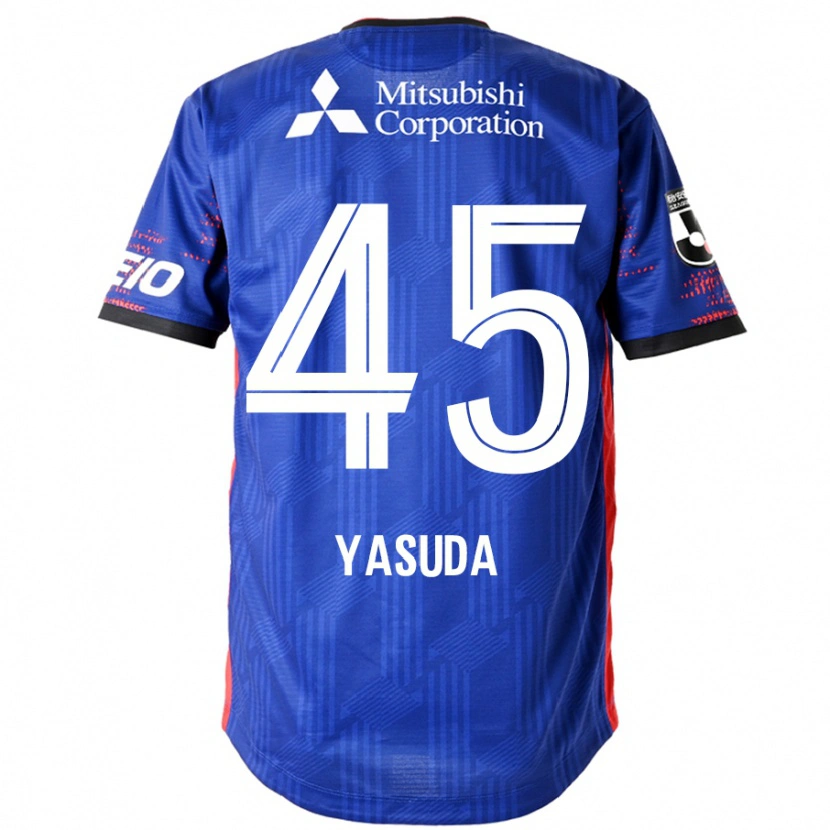 Danxen Homme Maillot Kojiro Yasuda #45 Bleu Royal Blanc Tenues Domicile 2025/26 T-Shirt